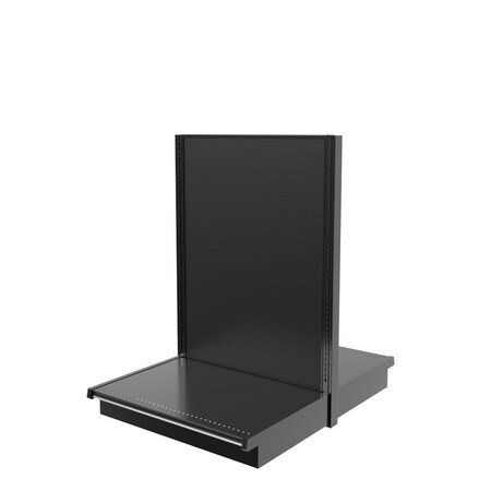 Lozier Gondola Island Display Add-On, Black 36W 54H 25D P355T-AD